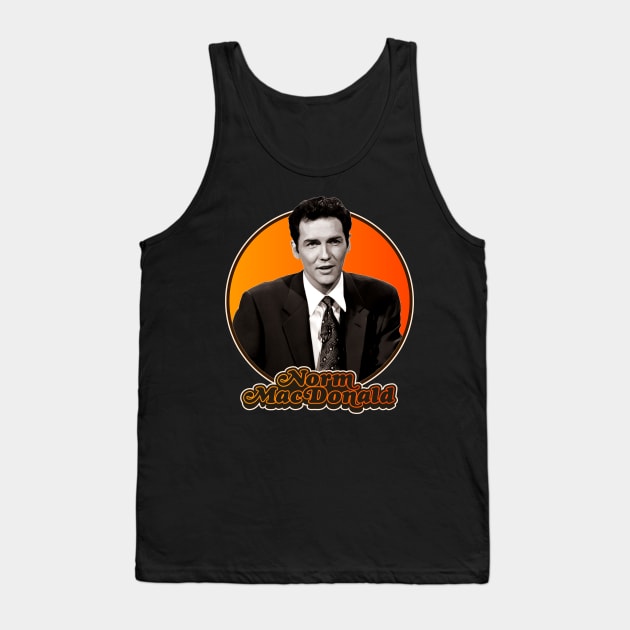 Retro Norm MacDonald Tribute Tank Top by darklordpug